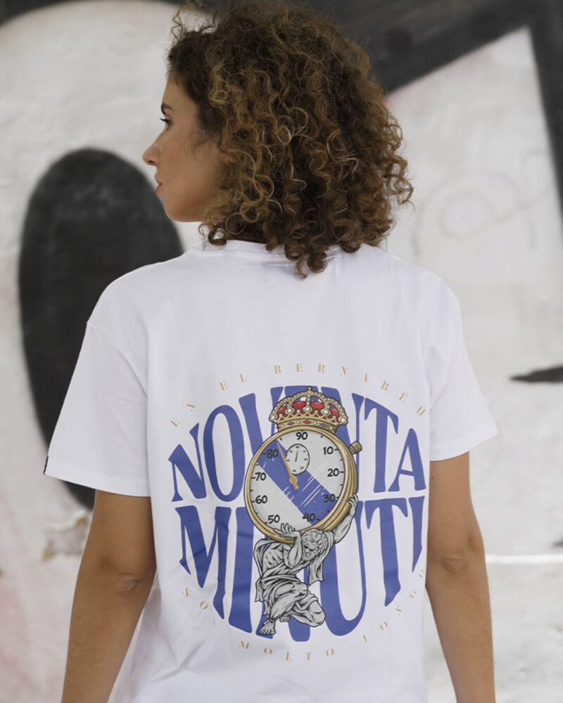 Noventa Minuti White T-Shirt - Image 2