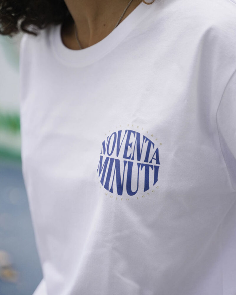 Noventa Minuti White T-Shirt - Image 5
