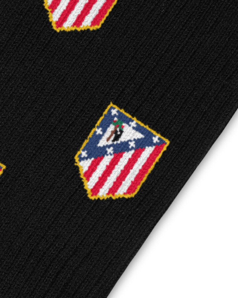 Atlético de Madrid Black Crest Socks - Image 2