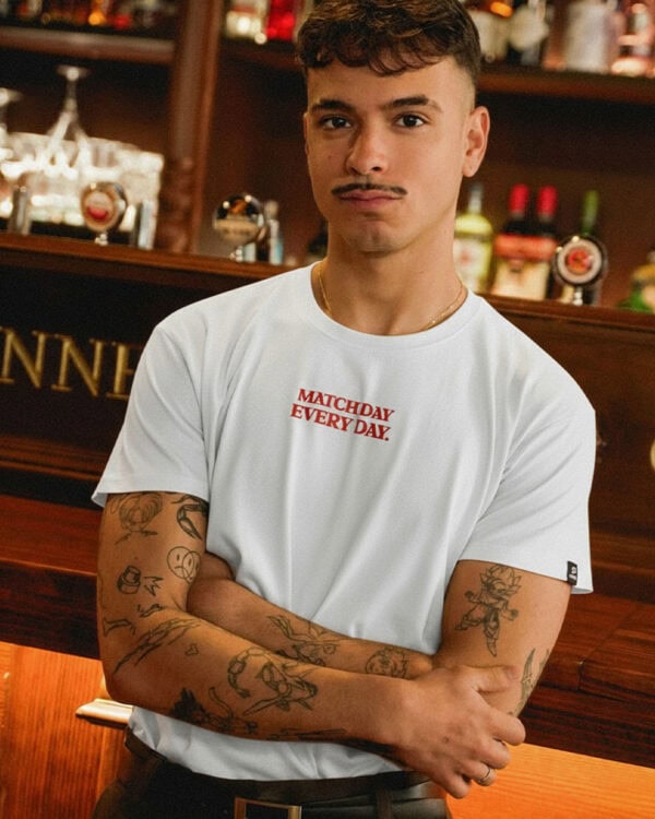 camiseta matchday blanca bacalao