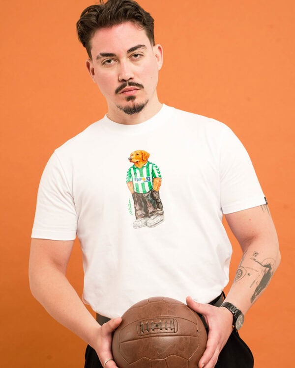 Green-and-White Animal T-Shirt