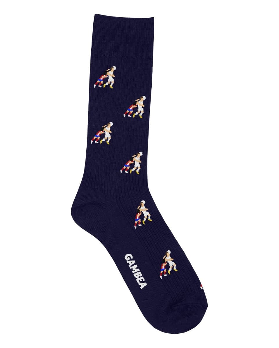 Minute 93 Navy Socks