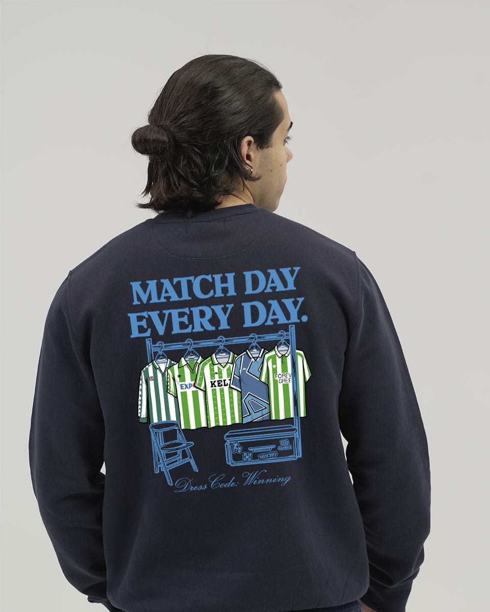 Matchday Verdiblanca Navy Sweatshirt