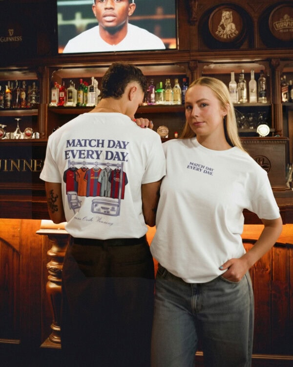 camiseta matchday barna blanca 3