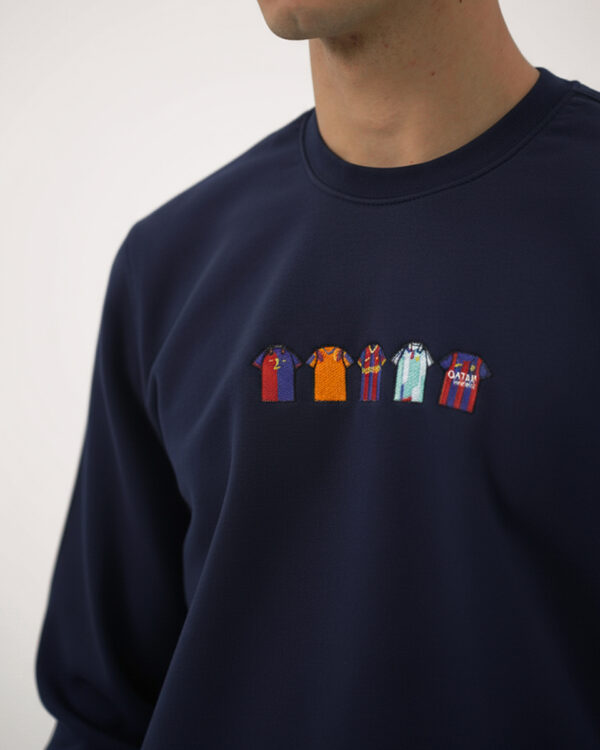 sudadera aficion navy azul barna 2