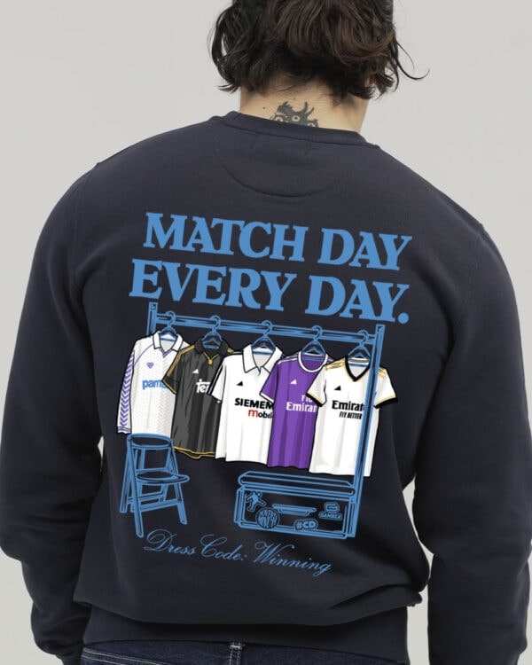 Felpa Matchday Chamartín Navy