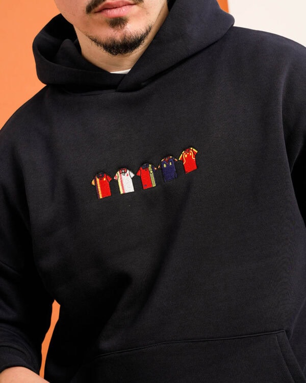 Felpa con cappuccio Tifoseria Nazionale Navy