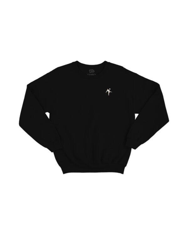 Sweatshirt Preta Novena
