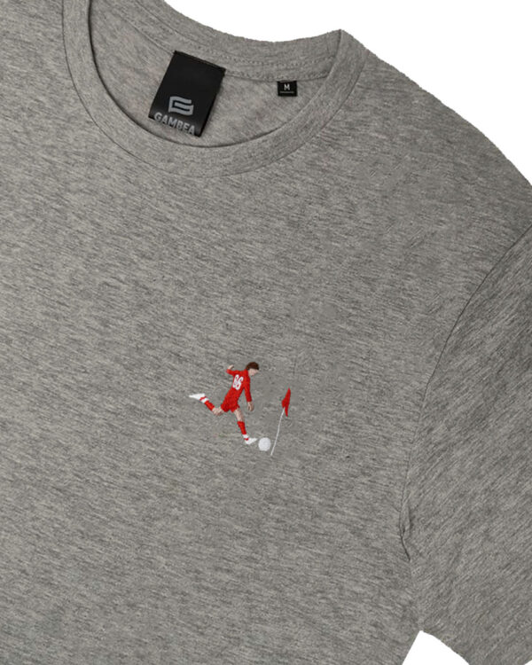 T-Shirt Corner Cinzenta