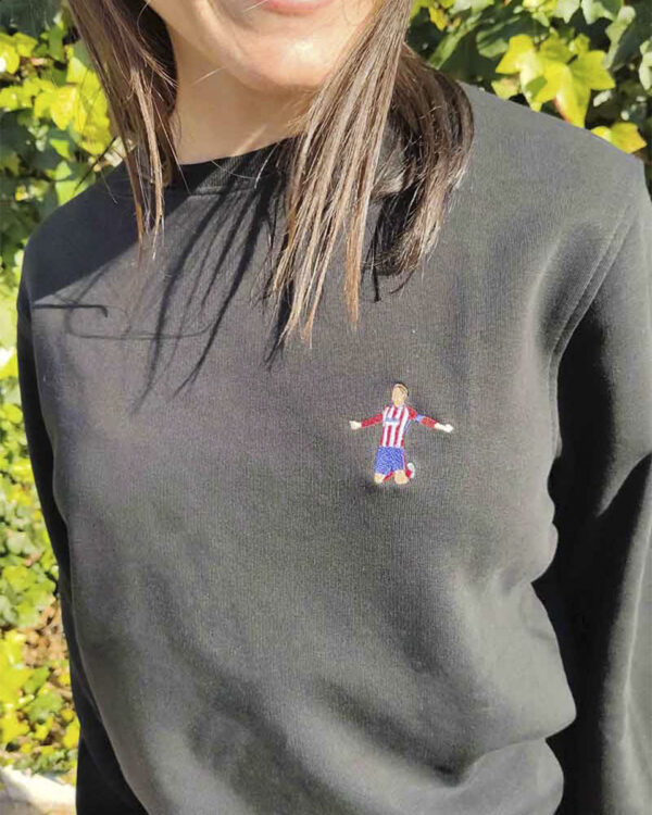 Coleção Rojiblanca 17 sudadera rojiblanco modelo
