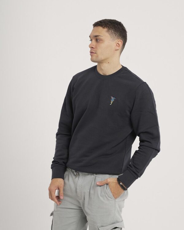 Coleção Motor 15 sudadera pajaro azul 7