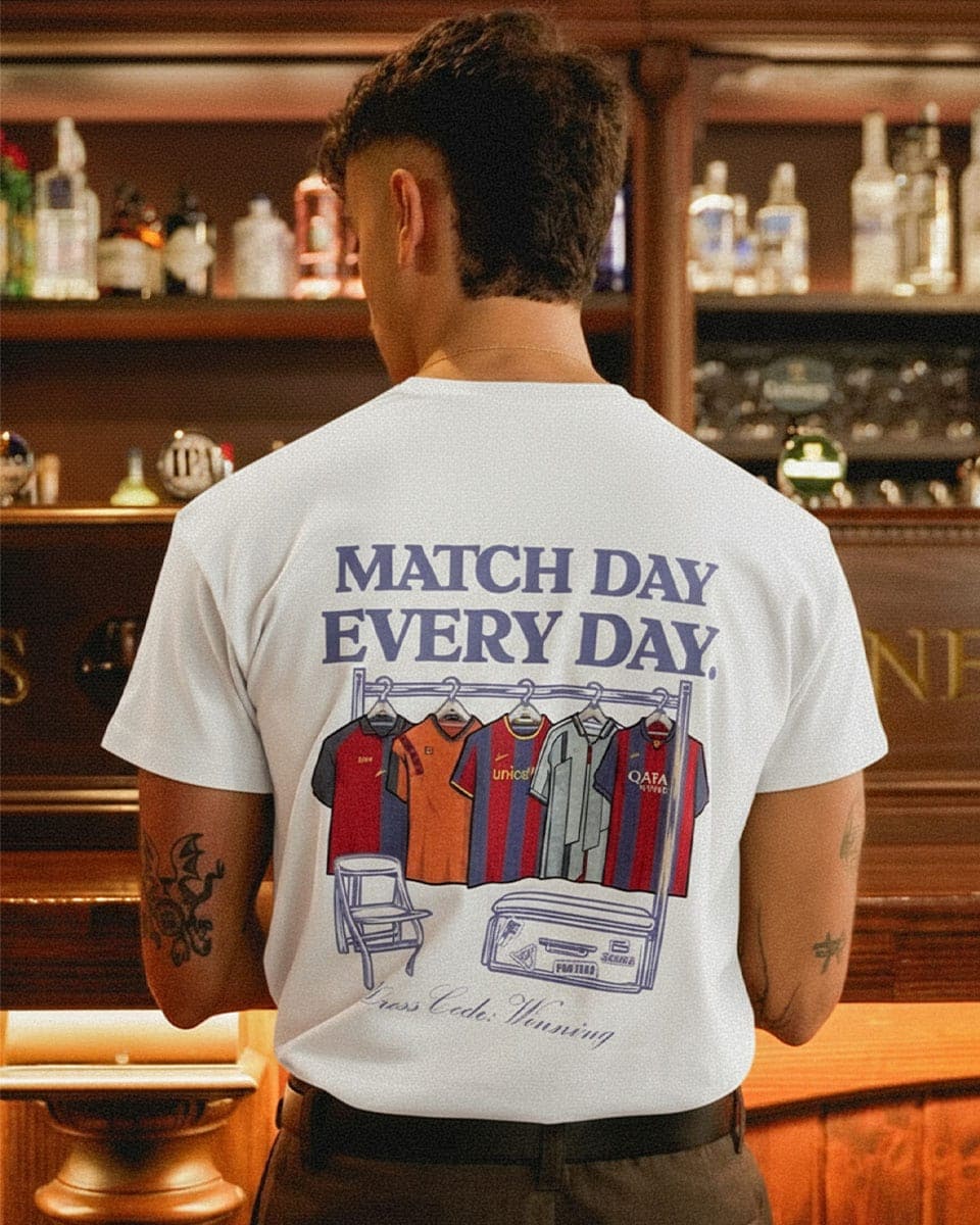 T-shirt Matchday Barna Branca 1 T-shirt Matchday Barna Branca