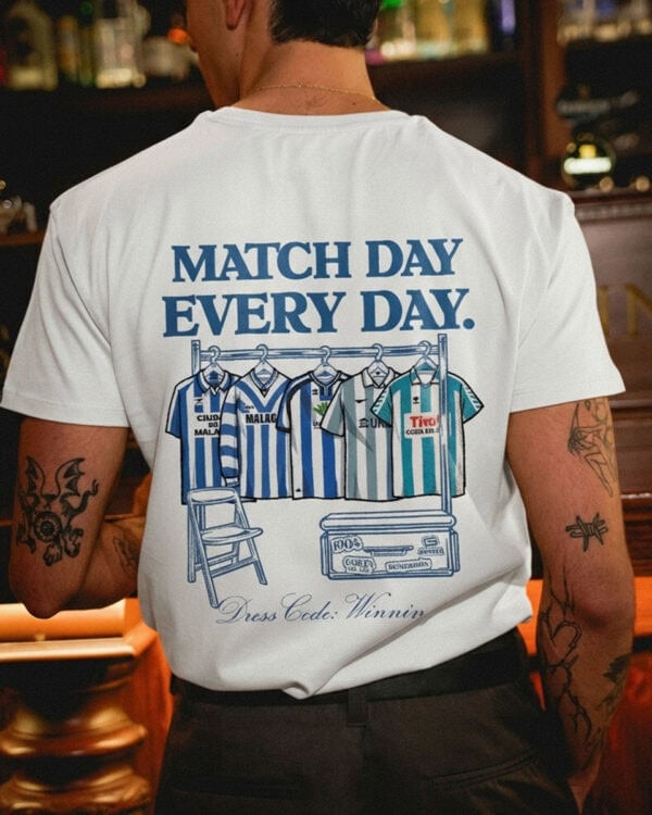 T-shirt Matchday Boquerones Branca
