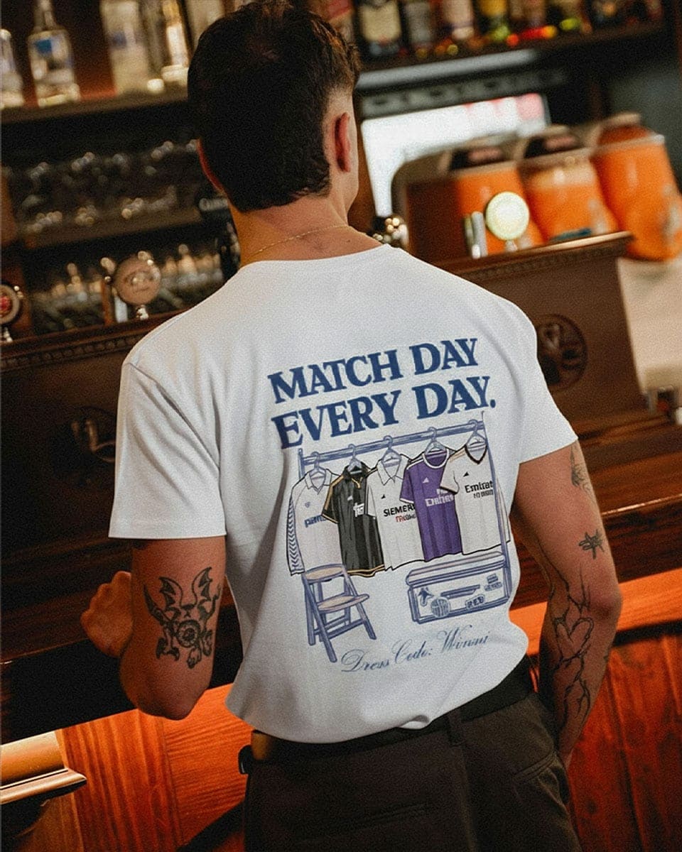 T-shirt Matchday Chamartín Branca 1 T-shirt Matchday Chamartín Branca