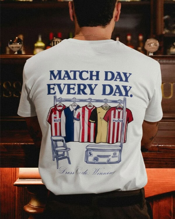 T-shirt Matchday Rojiblanca Branca