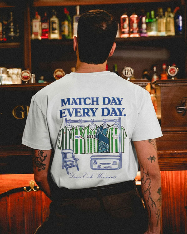 T-shirt Branca Matchday Verdiblanca
