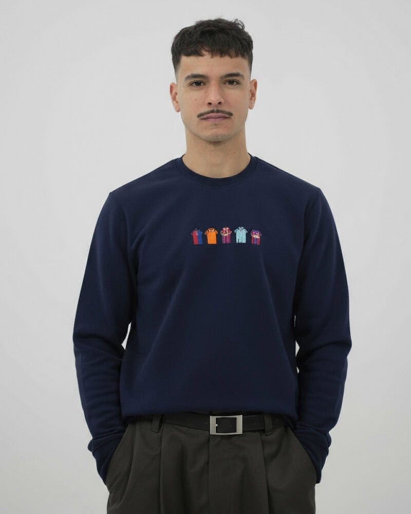 sudadera aficion navy azul barna (1)