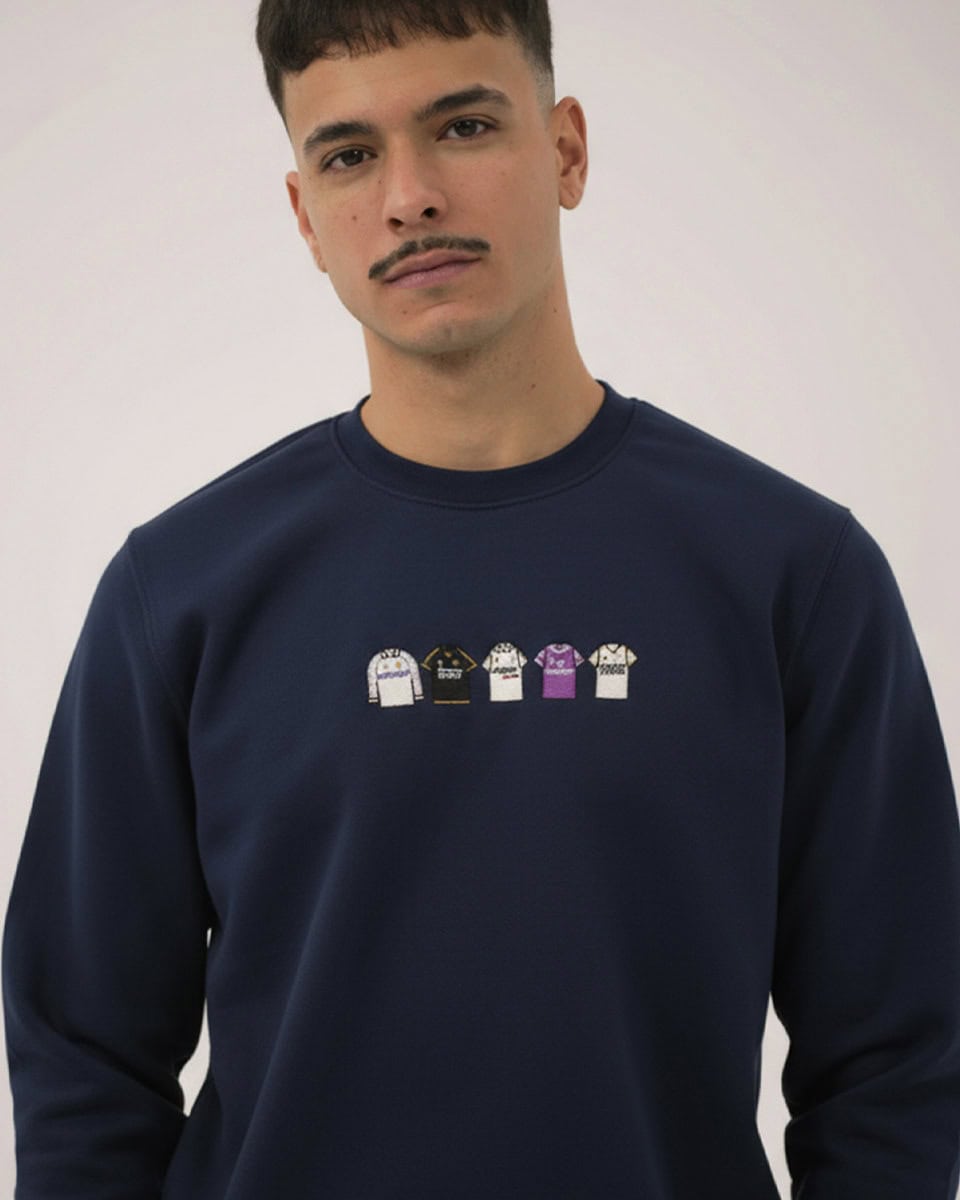 Sweatshirt Afición Chamartín Navy 1 Sweatshirt Afición Chamartín Navy