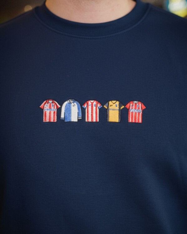 Sweatshirt Afición Rojiblanca azul-marinho