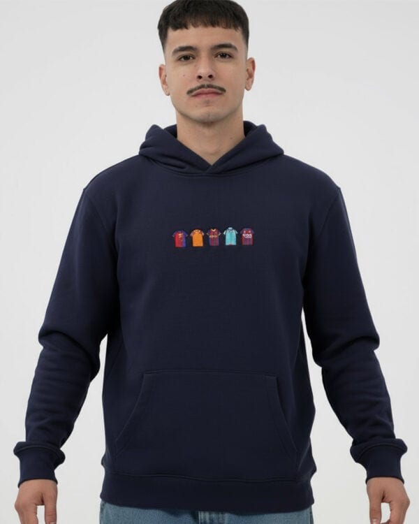 sudadera hoodie sin cordones barna 2