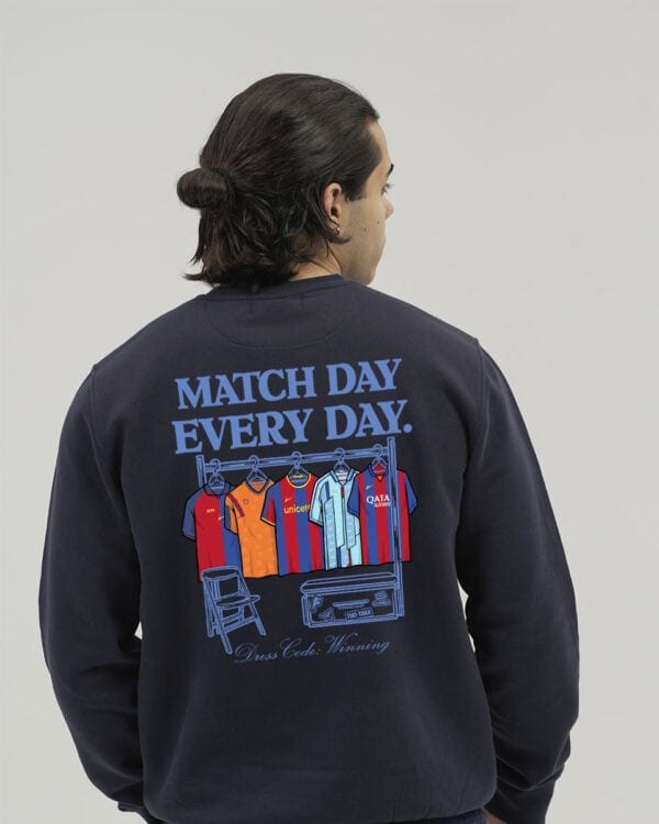 Coleção Catalana 3 sudadera navy matchday barna 3