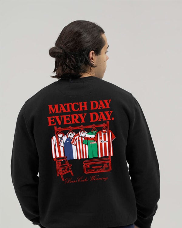 COLEÇÃO BACALAO 3 sudadera negra matchday bacalao 24