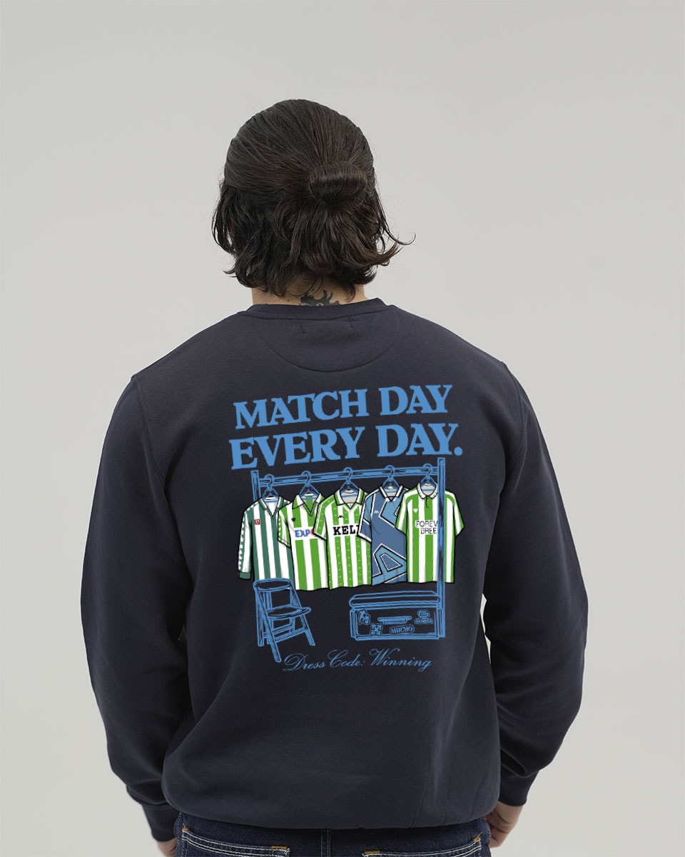 Sweatshirts 25 sudadera navy matchday verdiblanco 2 1 1 1 1 1