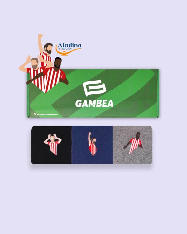 Pack-3 Calcetines Solidarios Iñaki, Iñigo y Raúl García