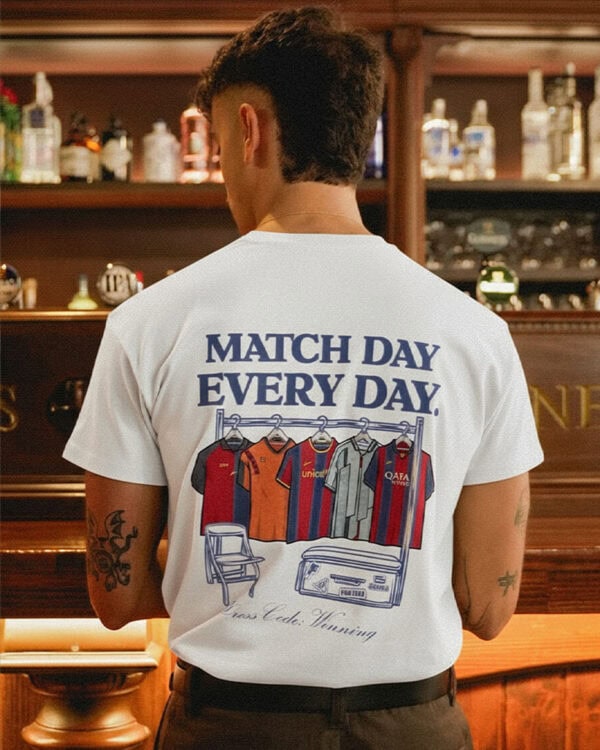 Camiseta Matchday Barna Blanco