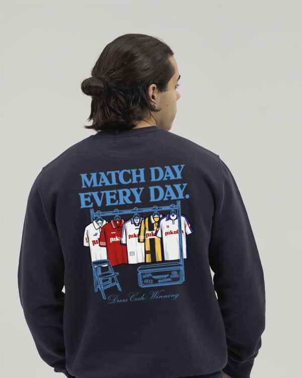 Sudadera Matchday Blanquillos Navy