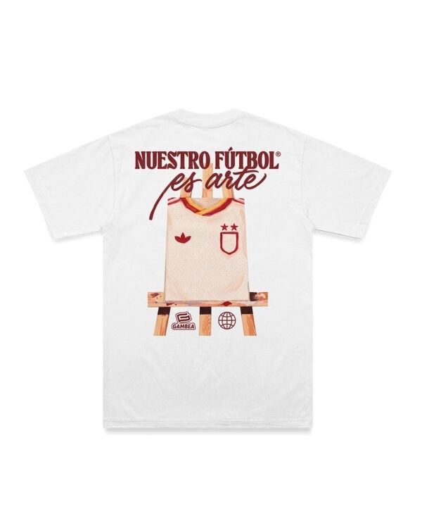 Camiseta Nuestro fútbol es arte