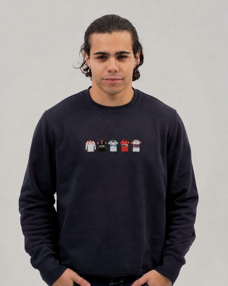 Sudadera Afición Nervión Navy 1 Sudadera Afición Nervión Navy